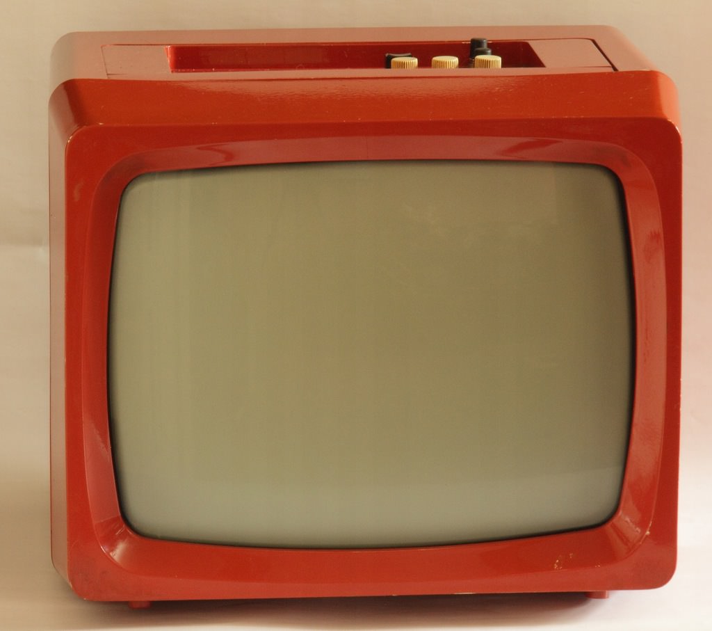 The Vela 202 TV my dad converted into my first computer monitor