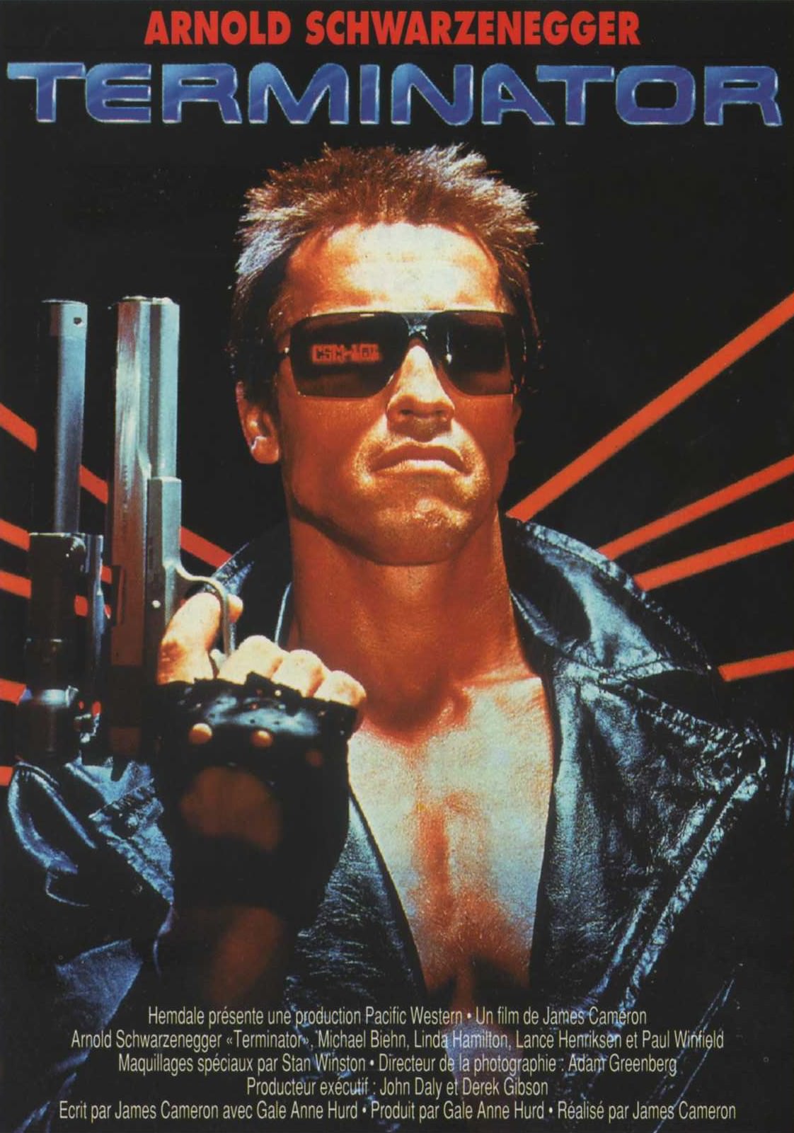 Terminator (1984) promotional poster — reproduced for critical commentary
